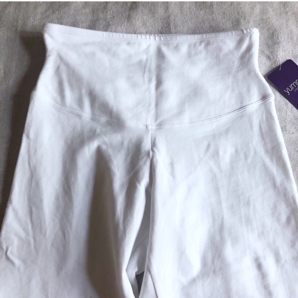 Talia Capri Cotton Stretch Shaping Legging white NWT size small - Picture 5 of 13